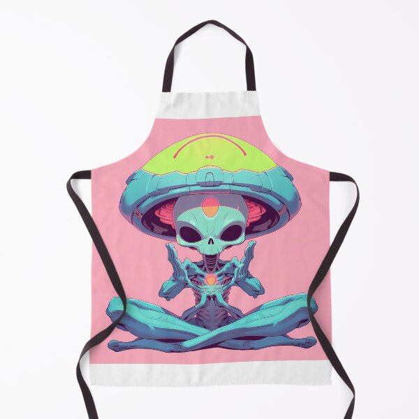 Item preview, Extraterrestrial Artistry: Pop Art Aliens in Meditative Masterpieces designed and sold by Klyngzo1916.