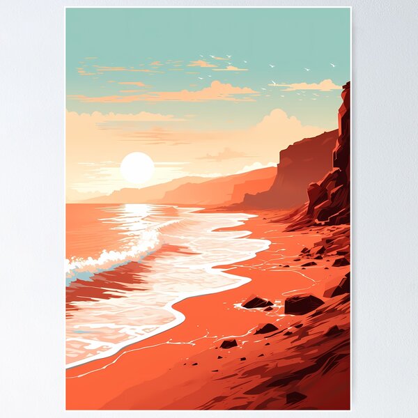 Item preview, Red Sand Beach designed and sold by JehqM.