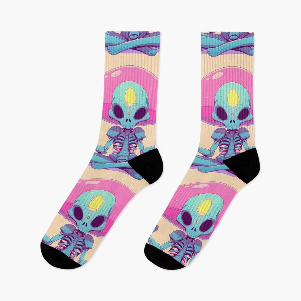 Item preview, Psychedelic Serenity: Pop Art Aliens Unleash Their Inner Zen designed and sold by Klyngzo1916.