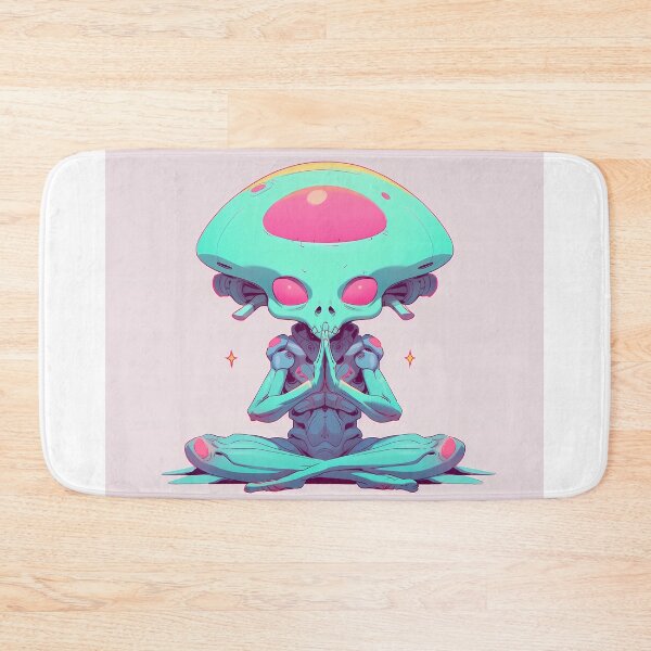 Item preview, Interstellar Harmony: Pop Art Aliens Connect Mind and Universe designed and sold by Klyngzo1916.