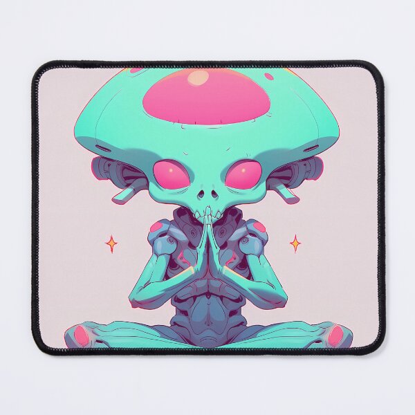 Item preview, Interstellar Harmony: Pop Art Aliens Connect Mind and Universe designed and sold by Klyngzo1916.