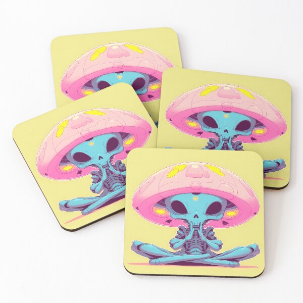 Item preview, Alien EnLIGHTenment: Pop Art Extraterrestrials Find Inner Glow designed and sold by Klyngzo1916.
