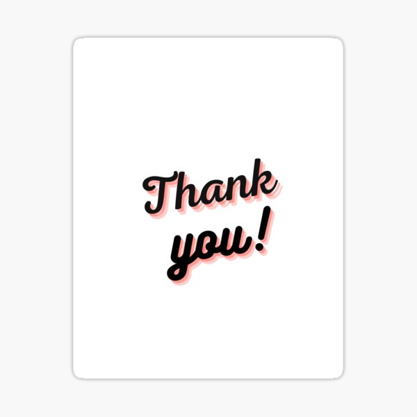Item preview, thank you designed and sold by ZAIM Compte vérifié ⭐⭐⭐⭐.