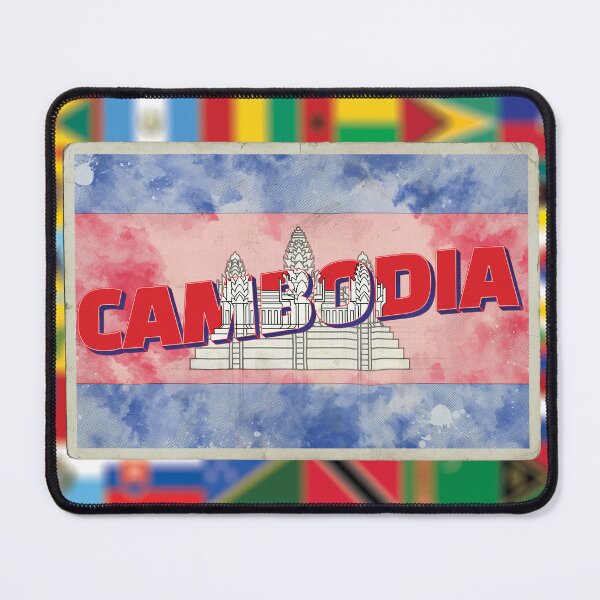 Item preview, Cambodia Vintage style retro souvenir designed and sold by DeveloperProp0.