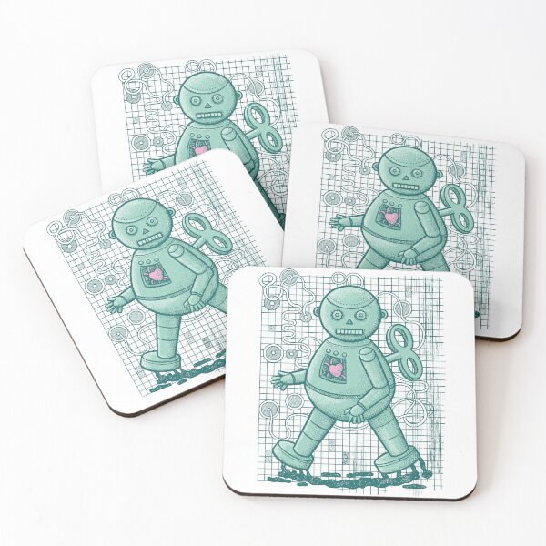 Item preview, Clockwork Robot with Human Heart  designed and sold by RGB-Ginger.