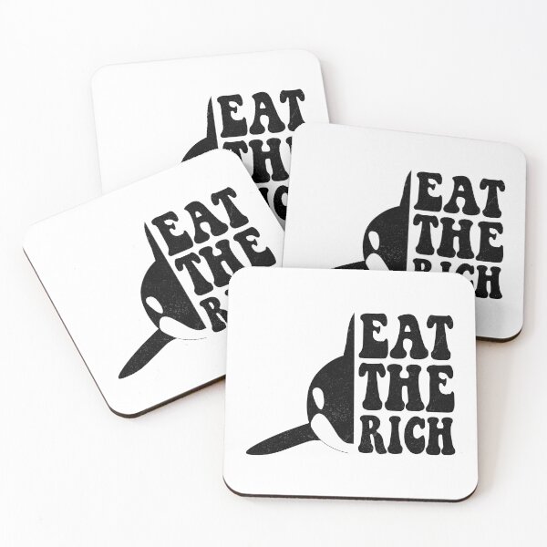 Item preview, Eat The Rich Orca Killer Whales Attacks Marine Life  designed and sold by desimino.