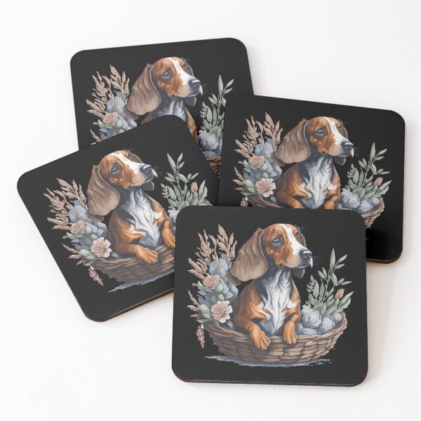 Artikelvorschau, Niedliche grafische Illustration eines Hundes entworfen und verkauft von The Funscape Store.
