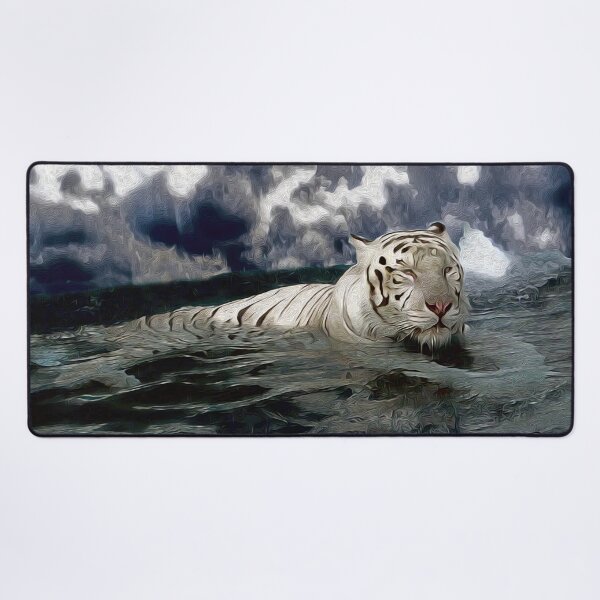 Item preview, WHITE TIGER designed and sold by ArtbyRolleen.