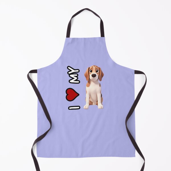 Item preview, I love my dog - Animated Beagle in 3D style designed and sold by ChickNickStudio.