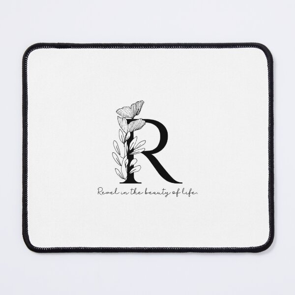 Item preview, letter R-Revel in the beauty of life. designed and sold by WERICO-T.