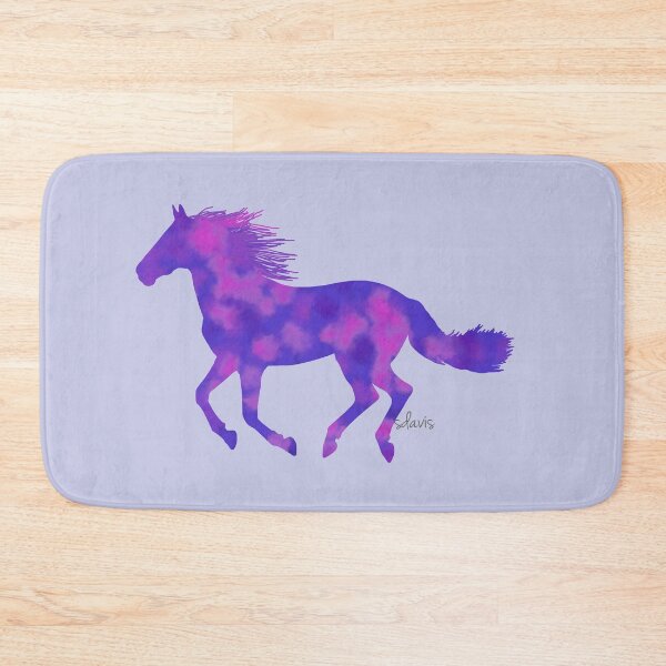 Item preview, Horse Watercolor Pink Purple 71523 designed and sold by mandalafractal.