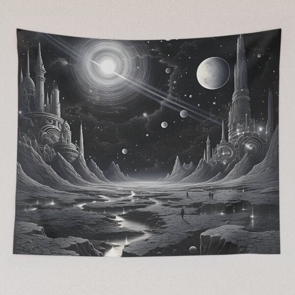 Item preview, Starry Celestial Voyage: Exploring the Cosmos designed and sold by Ralphsartdesign.