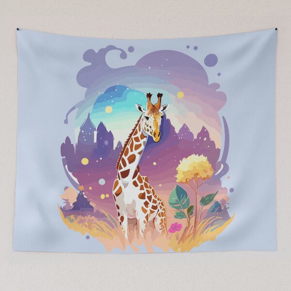 Item preview, Curious giraffe designed and sold by elearah1.