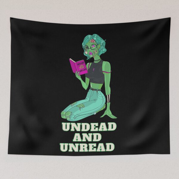 Item preview, Undead and Unread designed and sold by NordicBerry.
