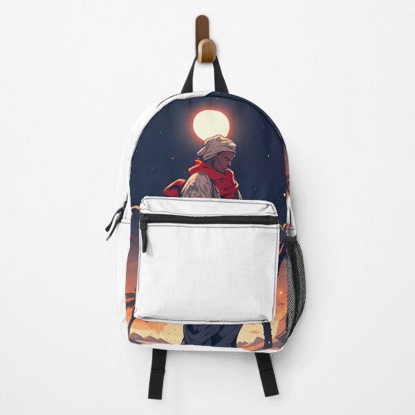 Item preview, Vintage desert landscape with explorer designed and sold by Hasan Habeeb.