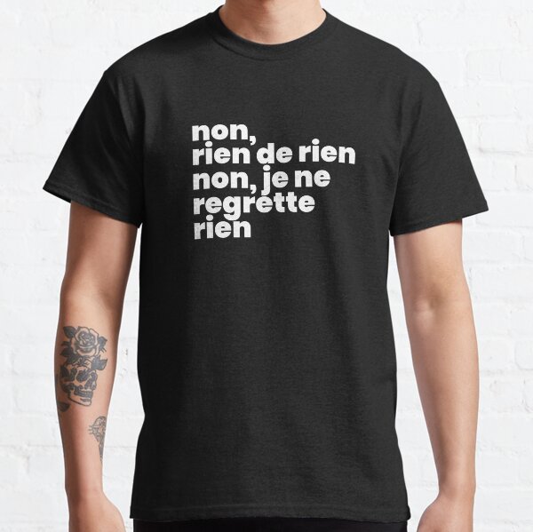 Item preview, Non, je ne regrette rien I (white) designed and sold by didijuca.