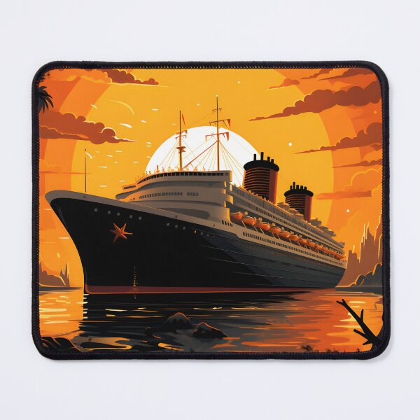 Item preview, Sunset vintage cruise design designed and sold by WickyWildLife.
