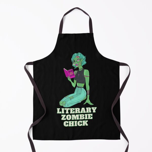 Item preview, Literary Zombie Chick designed and sold by NordicBerry.