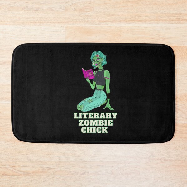 Item preview, Literary Zombie Chick designed and sold by NordicBerry.
