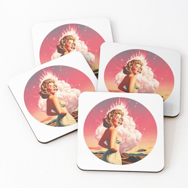 Item preview, 1950s Atomic Age Pinup Girl  designed and sold by QuestingCloset.
