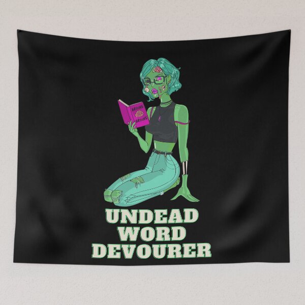 Item preview, Undead Word Devourer designed and sold by NordicBerry.
