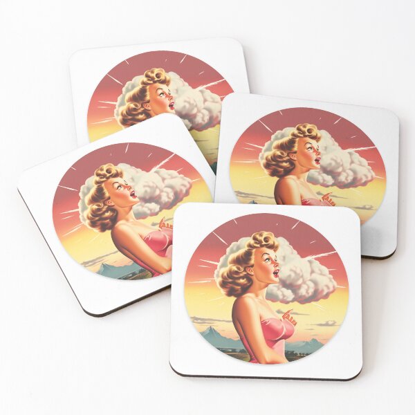 Item preview, 1950s Atomic Age Pinup Girl  designed and sold by QuestingCloset.