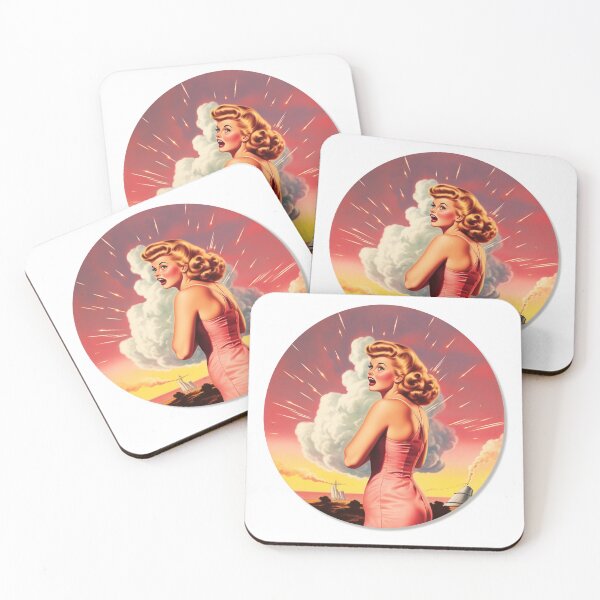 Item preview, 1950s Atomic Age Pinup Girl  designed and sold by QuestingCloset.
