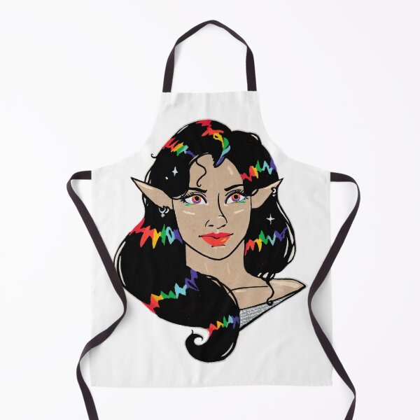 Item preview, Rainbow Elf Character Portrait designed and sold by MarieSunny.