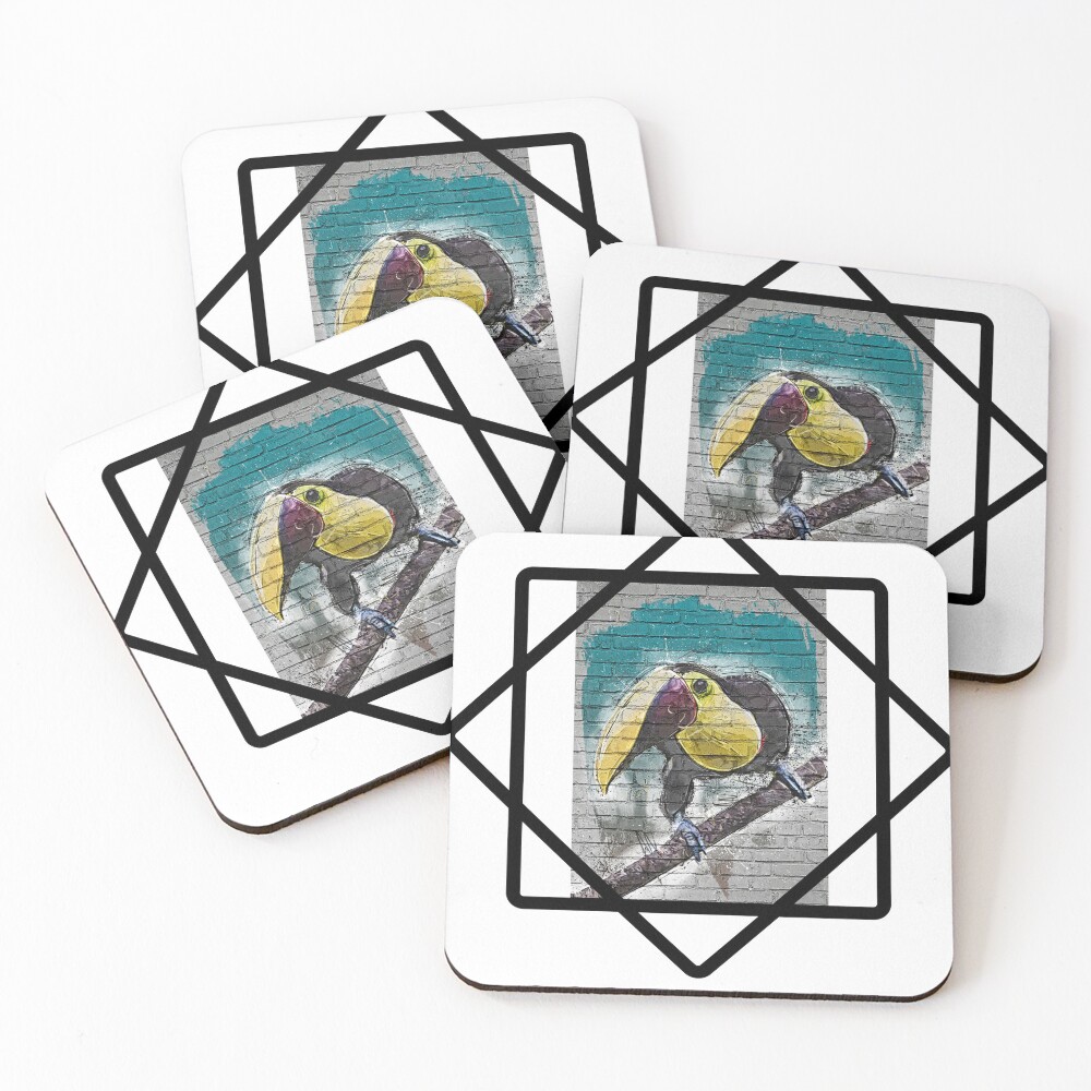 Item preview, Coasters (Set of 4) designed and sold by JungleJava.