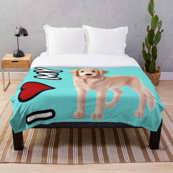 Item preview, Yo amo mi perro - Golden Retriever animado en estilo 3D  - Golden Retriever designed and sold by ChickNickStudio.