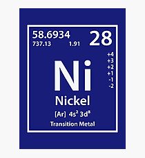 Nickel Element Photographic Print