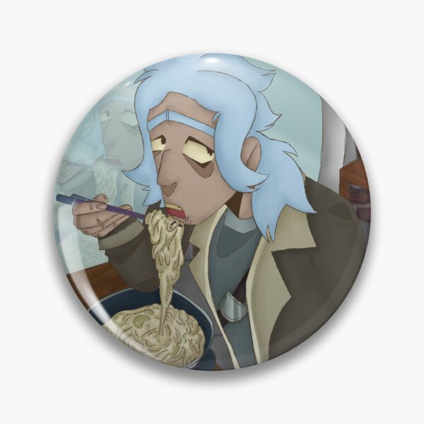 Item preview, Young Rick eating noodles designed and sold by MudzIsOnMolly.