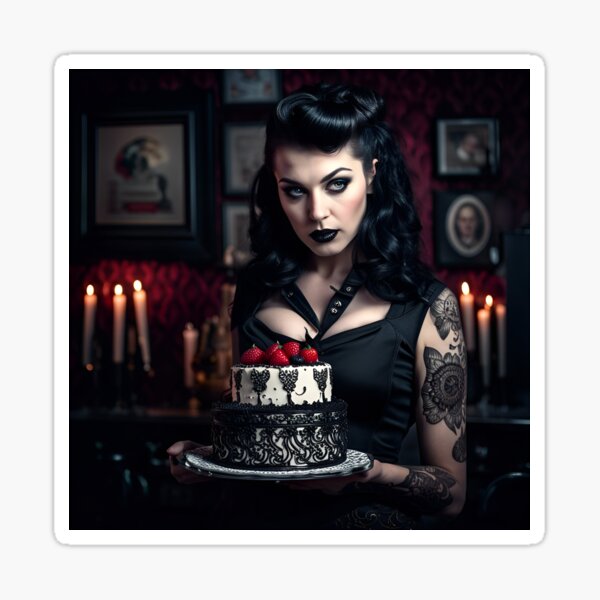Moth tattoo cake  Gothic birthday cakes, Tattoo cake, Pretty birthday cakes