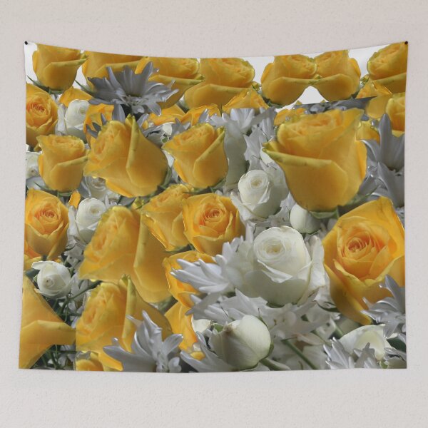 Item preview, White and Yellow Roses - Photography designed and sold by Victoria Rose.