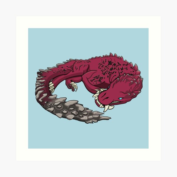 Odogaron Art Print For Sale By VNCreations Redbubble   Aps,504x498,small,transparent Pad,600x600,f8f8f8.u2 