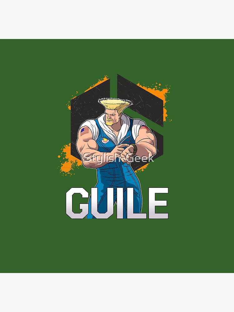 Guile Street Fighter 6 Sticker for Sale by Stylish-Geek