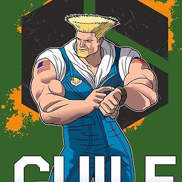 Guile  Street Fighters Sticker for Sale by 0therworldly4rt