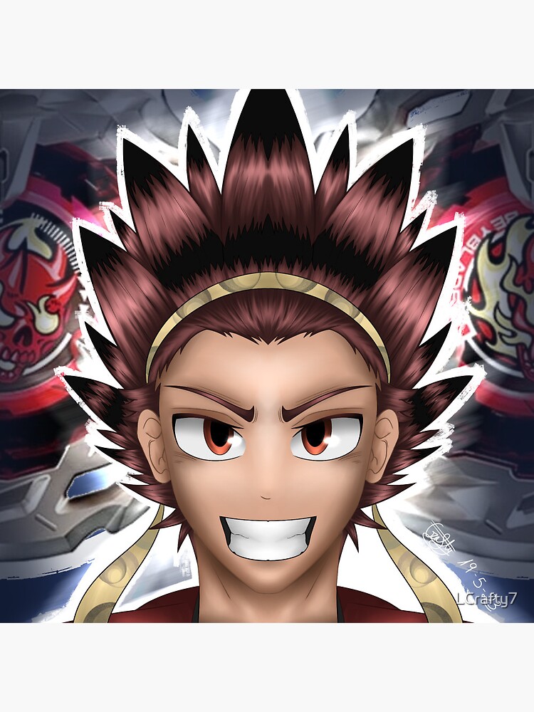 Shu Kurenai from Beyblade Burst Pin for Sale by LCrafty7