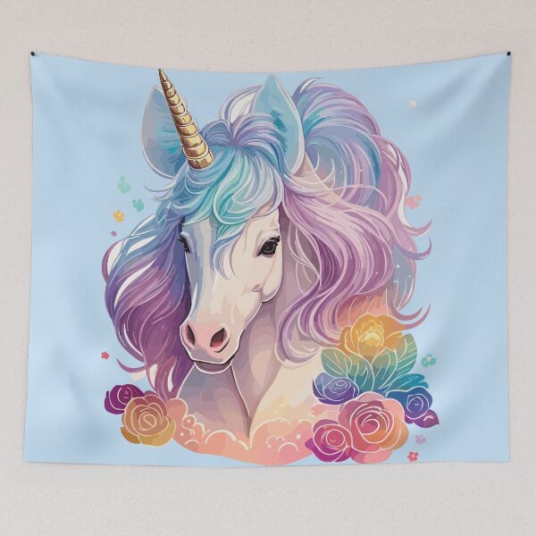 Item preview, Colorful Unicorn  designed and sold by elearah1.