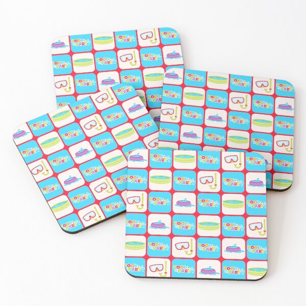 Item preview, Blue Block Pool Party designed and sold by LunarSkyCo.