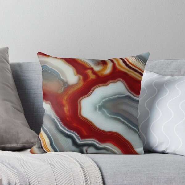 Item preview, Crosscut of red banded agate designed and sold by melridger.