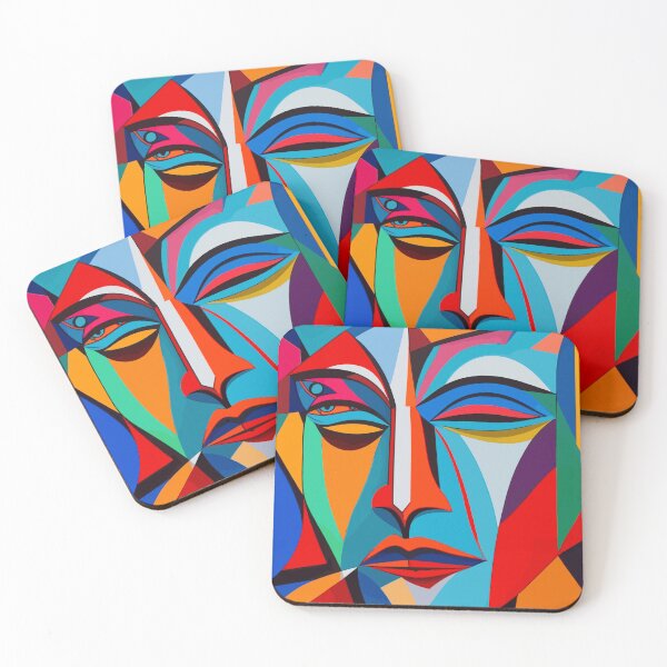 Item preview, Art Face Abstract Style  designed and sold by bennasener.