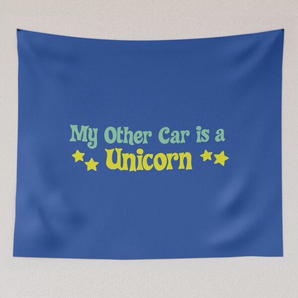 Item preview, My Other Car is a Unicorn designed and sold by REALsaintpetty.