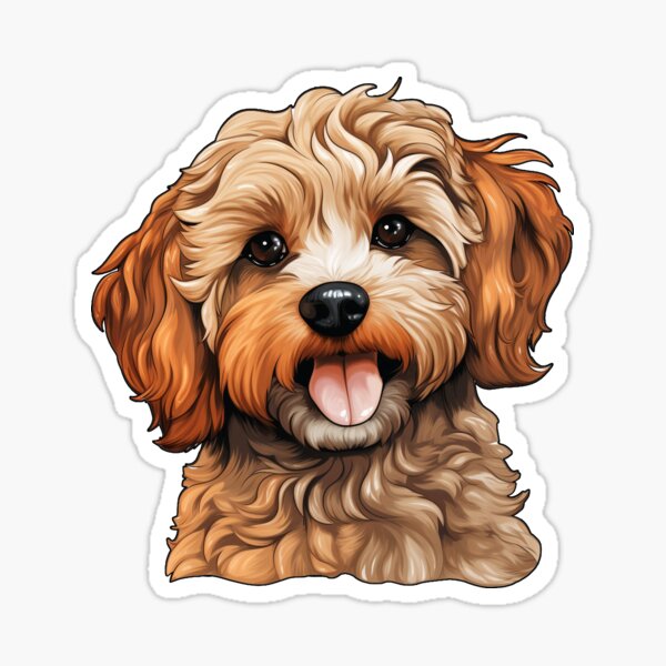 Item preview, Cavoodle Doodle Dog designed and sold by Devilscrib Design.