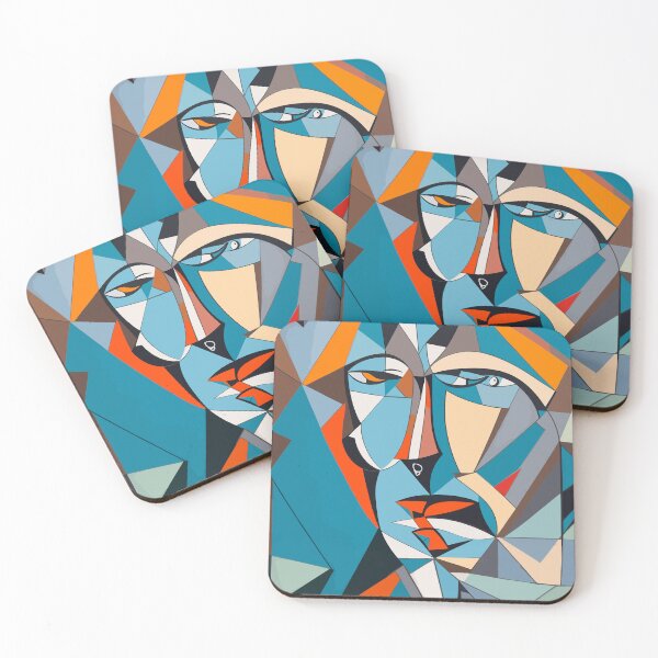 Item preview, Art Face Abstract Style designed and sold by bennasener.