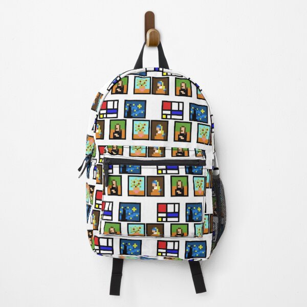 Item preview, Famous Paintings Pixel Art designed and sold by BeltsukiDesing.