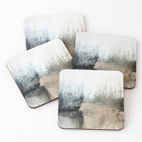 Item preview, Neutral landscape abstract designed and sold by ElaSzczepaniak.