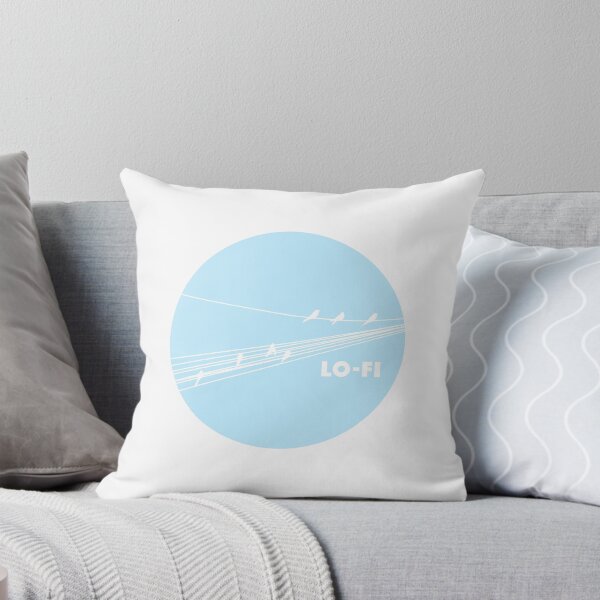 Item preview, BIRDS ON A WIRE. LO-FI. PALE BLUE. designed and sold by 5hertz.