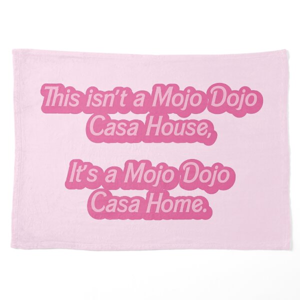 Mojo Dojo Casa House Barbie Tapestry, Funny Party Tapestry sold by