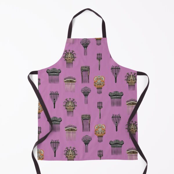 Item preview, Vintage Afro Picks, combs on pink background designed and sold by CGPlenty.